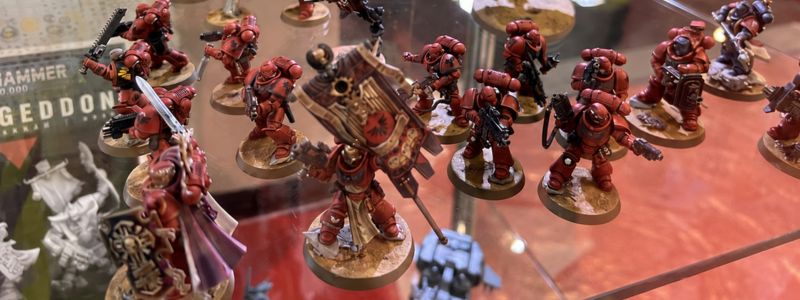 marines rojos edicion 11 de warhammer 40k